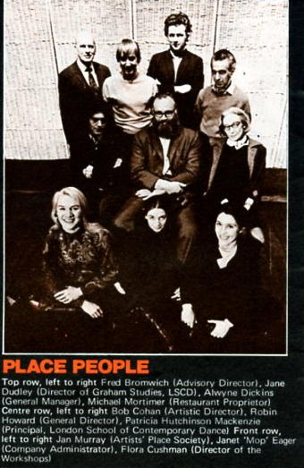 Photo of people from a publicity leaflet