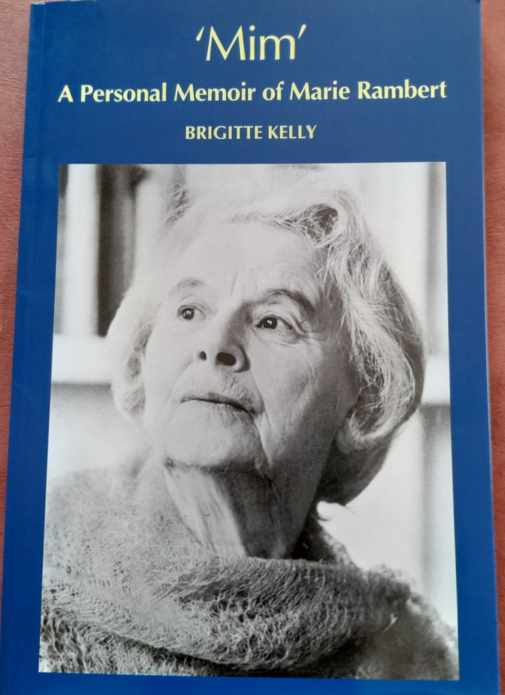 Front cover of Book "Mim" Marie Rambert by Brigitte Kelly