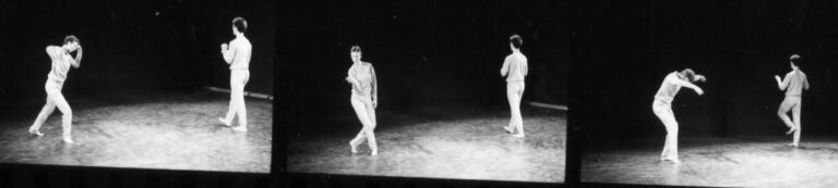 3 Images of Duet with 2 Handkerchiefs